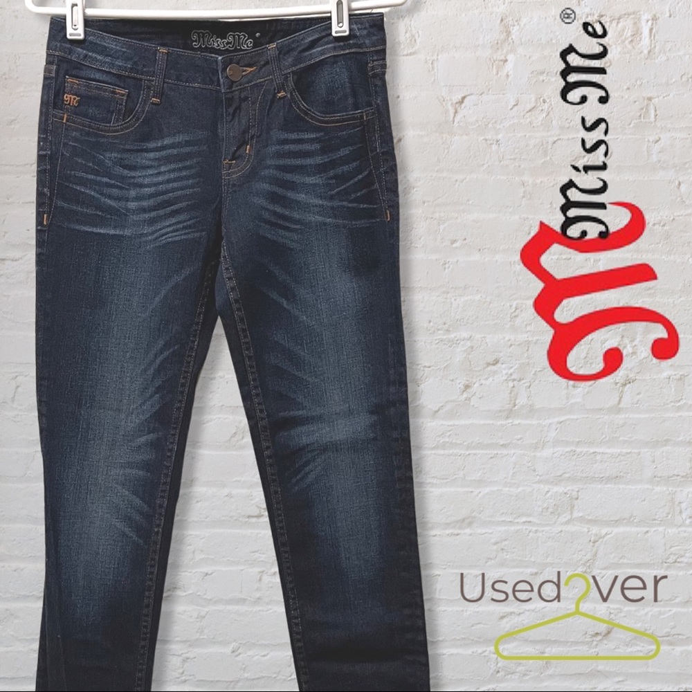 MISS ME Nicole skinny low rise 5 pocket Sz 28